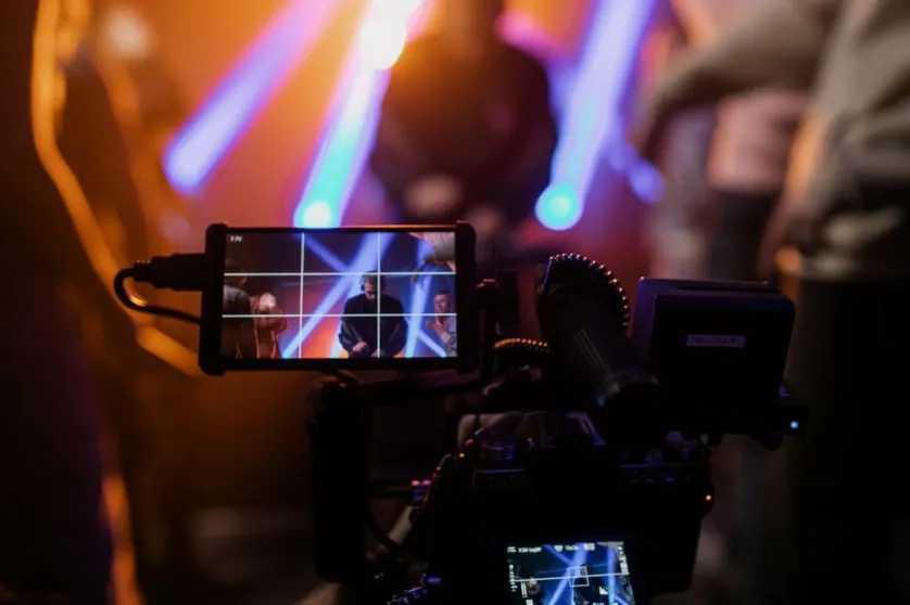 Live-Streaming-Show und Technikvorführung